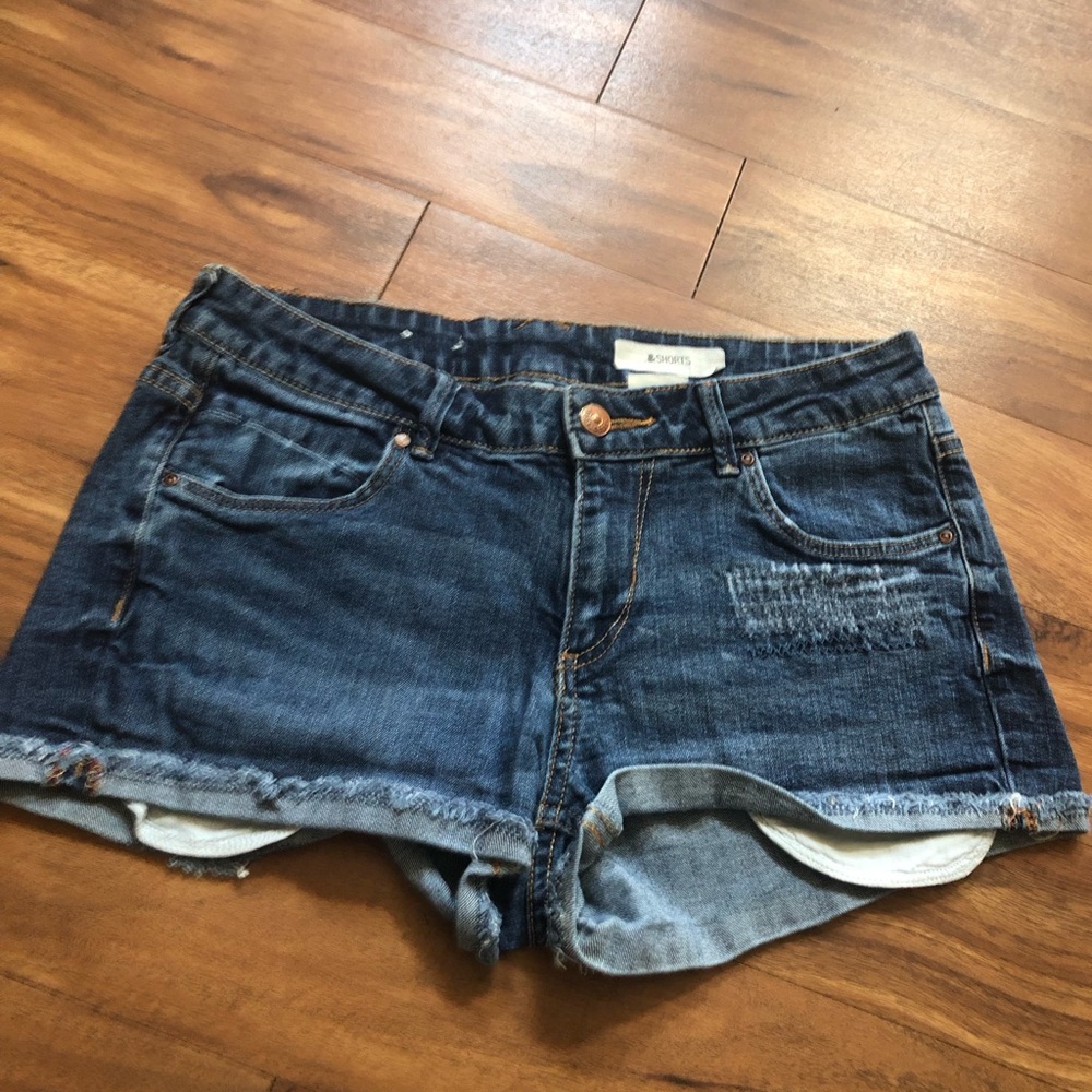 & Shorts Jean Shorts size 8 distressed